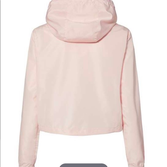 Cropped quarter zip rain jacket - Picture 2 of 3